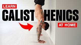 How To Start Calisthenics From HOME | HANDSTAND KICK UP