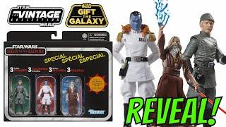 Hasbro Reveal The Vintage Collection HEIR TO THE EMPIRE Special Action Figure 3 Pack!