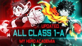 All Class 1-A - My Hero Academia [UPDATED] [POWER LEVELS] [SPOILERS]