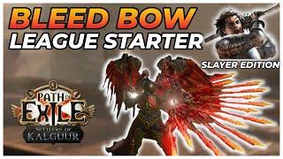 [PoE 3.25] Bleed Bow League Starter Guide (Settlers of Kalguur Update)