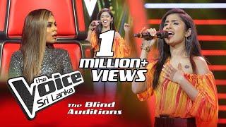 Kavindi Gunawardena - Heenayak Wage (හීනයක් වගේ) | Blind Auditions | The Voice Sri Lanka