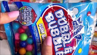 Filling Cups With Rainbow Gumballs  ASMR