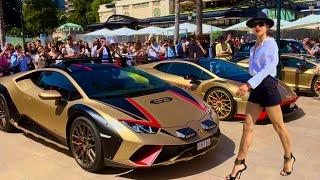 MONACO GRAND PRIX 2024 | SECRET BILLIONAIRE PLACE | RARE SUPERCARS: LAMBORGHINI | LUXURY LIFESTYLE