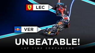 How Verstappen beat Leclerc once again?