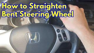 How to Straighten a Misaligned Steering Wheel