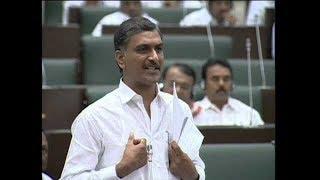 Minister Harish Rao speech in Legislative Assembly over Projects Re-Designs