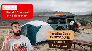 I Tested 1 Star Camping | Paradise Cove Lake Isabella, CA