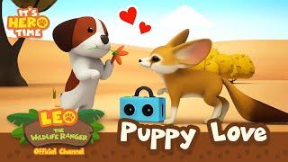 Puppy Love ️ | It's Hero Time | BRAND NEW SERIES! | Leo the Wildlife Ranger