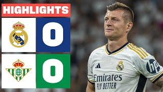 REAL MADRID 0 - 0 REAL BETIS | HIGHLIGHTS LALIGA EA SPORTS