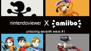 [Unboxing] amiibo - Seventh Wave (Super Smash Bros. series) #1: Duck Hunt, R.O.B., Mr. Game & Watch