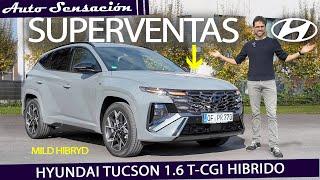 Prueba Hyundai Tucson 2025 1.6 T-GDI HIBRIDO . ¡El SUPERVENTAS se ha renovado !