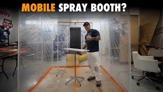 Easy Mobile Jobsite SPRAY BOOTH?