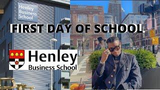 FIRST DAY OF UNIVERSITY IN THE UNITED KINGDOM: GRAD SCHOOL AT HENLEY BUSINESS SCHOOL