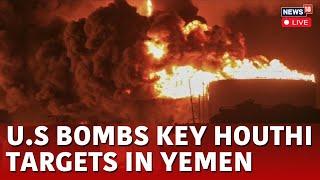 Houthi Israel War LIVE | US Conducts Precision Strikes On Iran Backed Houthi Targets In Yemen |N18G