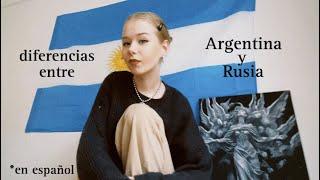 Rusa habla sobre las diferencias entre Argentina y Rusia. *en español