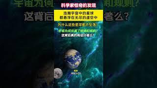 科学家发现宇宙很奇怪！几乎所有星球都是圆形的，且悬浮在虚空中Scientists  discover all planets  round and suspended in empty space.