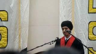 Tejbir Singh's Valedictory Speech