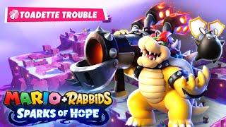 TOADETTE TROUBLE -  Mario Rabbids Sparks of Hope  Walkthrough Gameplay !