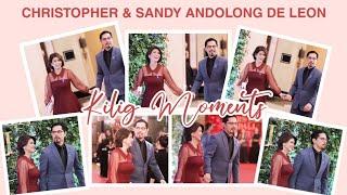 CHRISTOPHER and SANDY ANDOLONG DE LEON | Kilig Moments