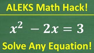 ALEKS Math HACK– Must Know For The ALEKS Math Placement Test