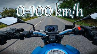 Voge 125r  0-100 km/h