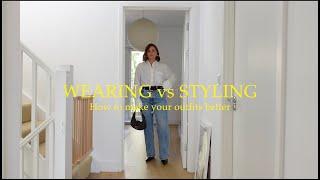 WEARING vs STYLING Clothes For Better Outfits | curvy girl stying tips | midsize size 12/14