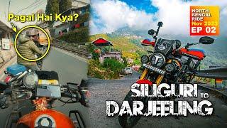 SILIGURI to DARJEELING by Bike Nov 2023 | Homestay with secure Parking - #SiliguriToDarjeeling