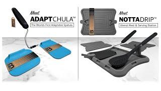 A Kickstarter Project We Love: Meet The Adaptchula™ Spatula AND The Nottadrip™ Utensil Rest