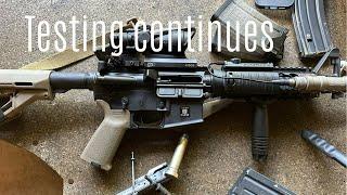 More colt socom testing swapping bolts and buffers