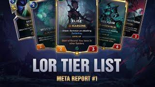 Legends of Runeterra Tier list : Meta Snapshot 1 Best Decks