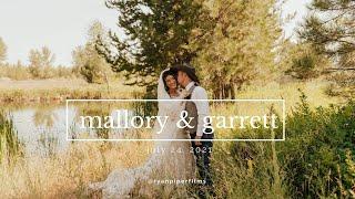 MALLORY + GARRETT // MCCALL IDAHO SUMMER, COUNTRY PRIVATE ESTATE WEDDING