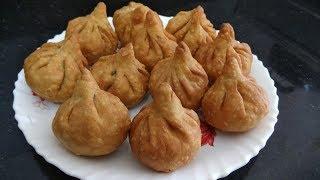 Fried Modak Recipe - Ukdiche Modak - Ganesh chaturthi special Modak By Khatri's Kitchen