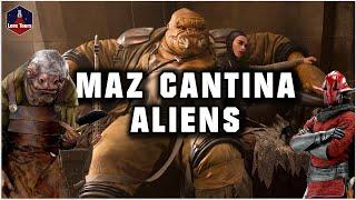 The Aliens of Maz's Cantina - Star Wars Lore