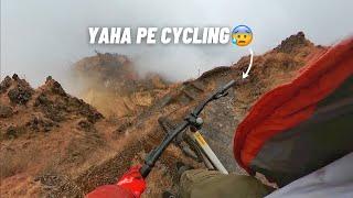 Most dangerous MTB trails pe cycling| Cycling in Snow | MTB Vlog