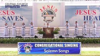 JMCIM | Congregational Singing | Solemn Songs | September 8, 2024