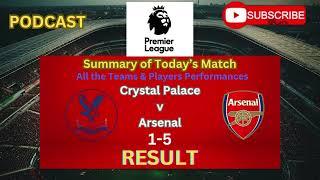 Gabriel Jesus Bags Brace for Arsenal as They Smash Palace 5-1