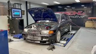 900hp + 4G63 2.0L LS Autoworks GSR lancer 7675 precision turbo motec ecu