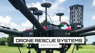 Drone Rescue Systems - DJI Matrice M600 parachute