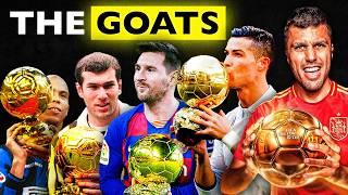 All 47 Ballon d'Or Winner in Football History! (Messi, Ronaldo, Zidane, Rodri...)