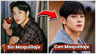 ¡10 Actores Coreanos MÀS GUAPOS Sin Maquillaje!