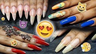 Nail Lover's Compilation  Natural Nail Care, Art, Hacks, Ring Try-Ons + Maintenance Routines!