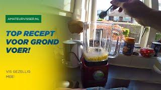 RECEPT voor GRONDVOER voor het FEEDER VISSEN