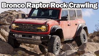 Ford Bronco Raptor Rock Crawling