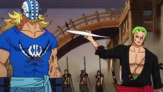 Zoro and killer complimenting their captain funny moment