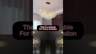 Luxury Modern Crystal Chandelier – Elegant Pendant Lighting for Contemporary Spaces