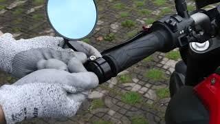 Bar End Mirrors Installation | Yamaha MT07 | Yamaha MT09 | Motorcycle Mirror | Motorcycle Parts