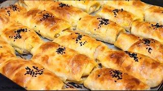 Sırrı SOSUNDA 3 yufkadan 1 tepsi Kıymalı Börek ASLA BİLDİĞİNİZ BÖREKLERE BENZEMİYOR