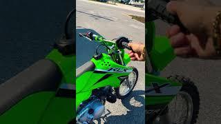 2024 Kawasaki KLX110R first start