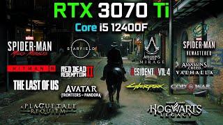 i5 12400F + RTX 3070 Ti | Test In 17 Games at 1440p | 2024