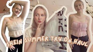 HUGE Summer SHEIN Try on haul  Cute Summer tops, Coquette Style 